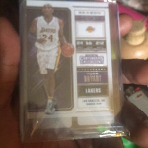 Kobe Bryant collectible card